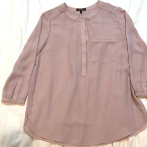 Beautiful flowy dusty rose blouse